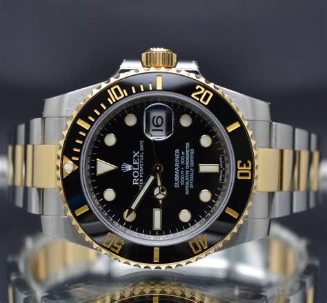 rolex silver submariner|rolex submariner two tone price.